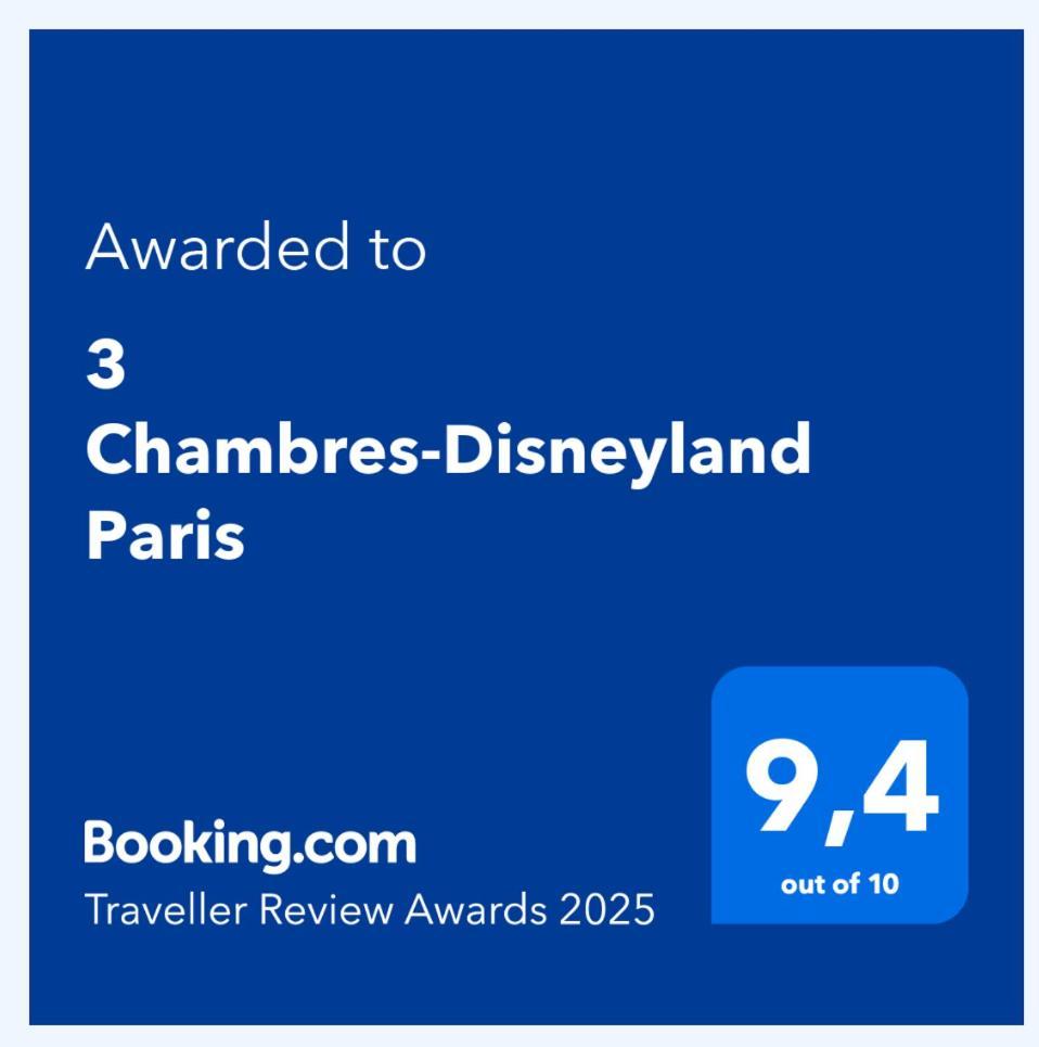 3 Chambres-Disneyland Paris Saint-Thibault-des-Vignes Εξωτερικό φωτογραφία